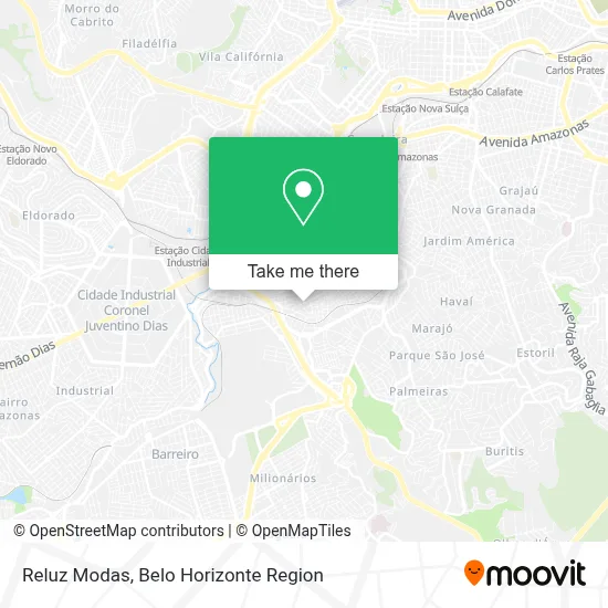 Reluz Modas map