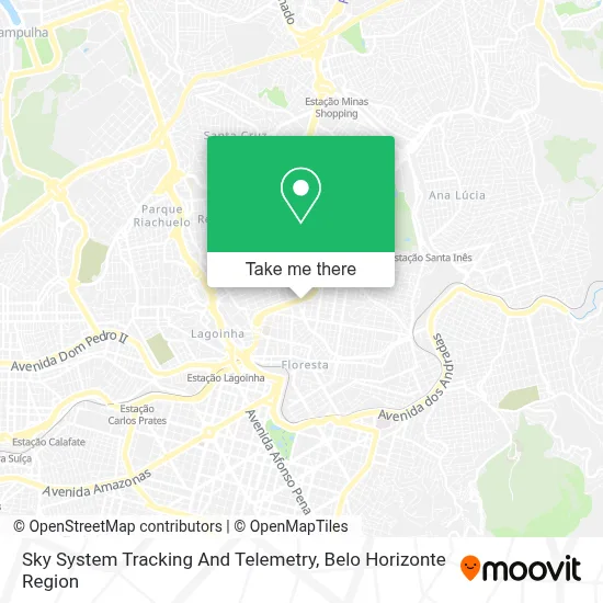 Sky System Tracking And Telemetry map