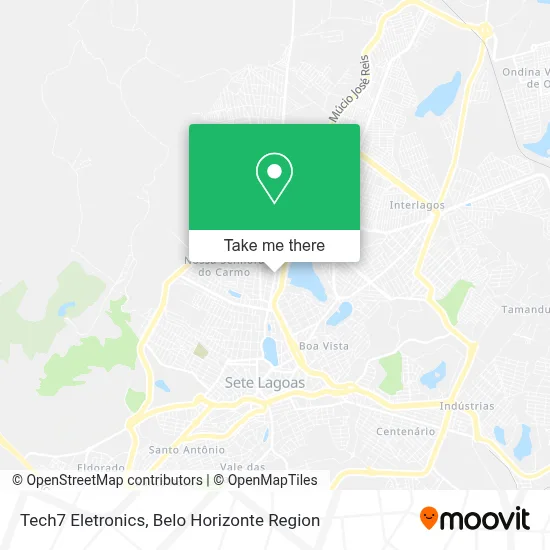 Tech7 Eletronics map