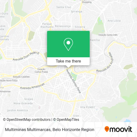 Multiminas Multimarcas map