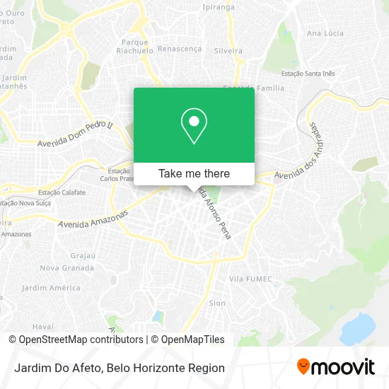 Jardim Do Afeto map