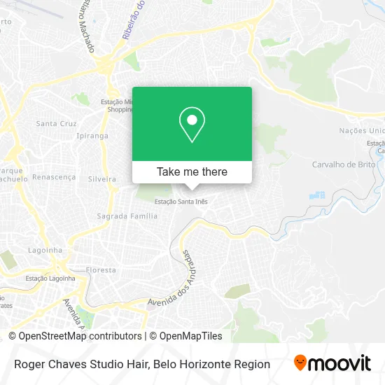 Roger Chaves Studio Hair map