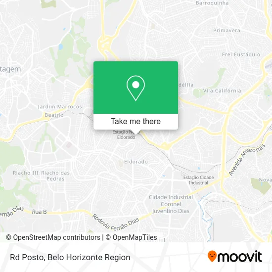 Rd Posto map