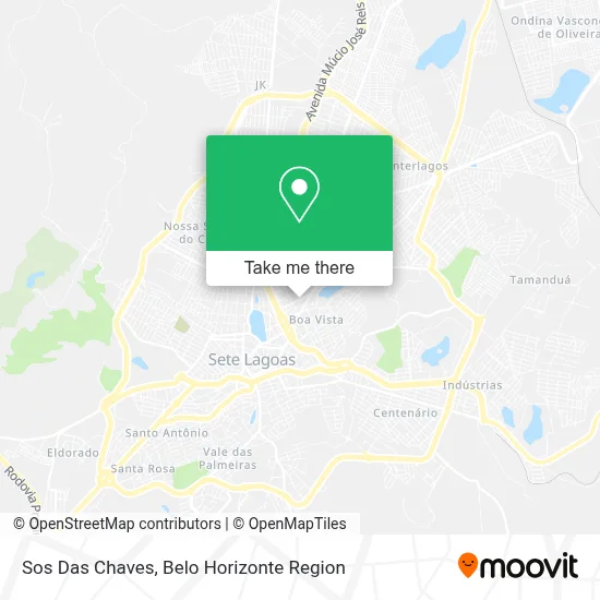 Sos Das Chaves map
