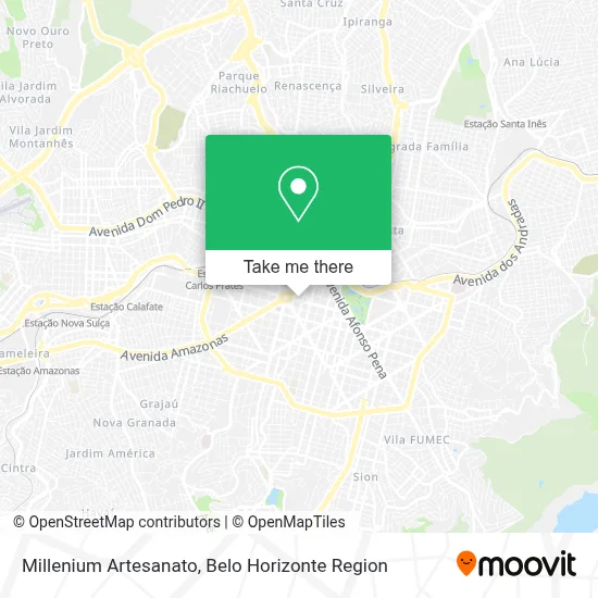 Millenium Artesanato map
