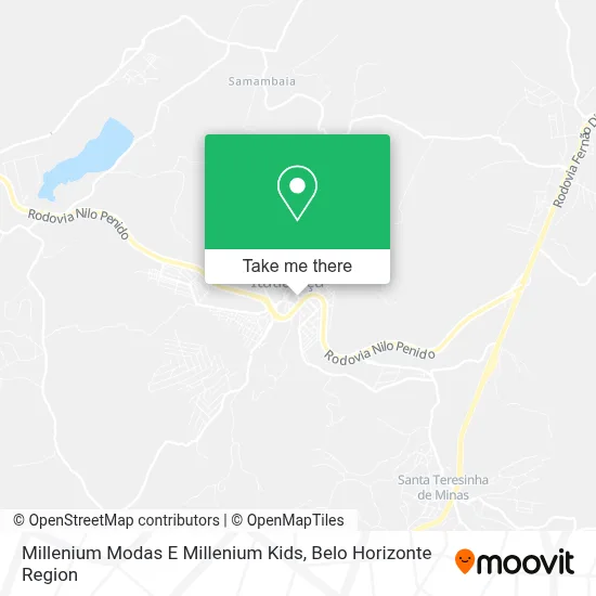 Millenium Modas E Millenium Kids map