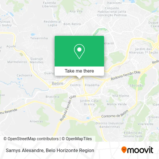 Samys Alexandre map