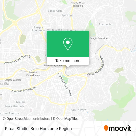 Ritual Studio map