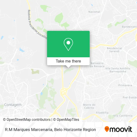 R.M Marques Marcenaria map
