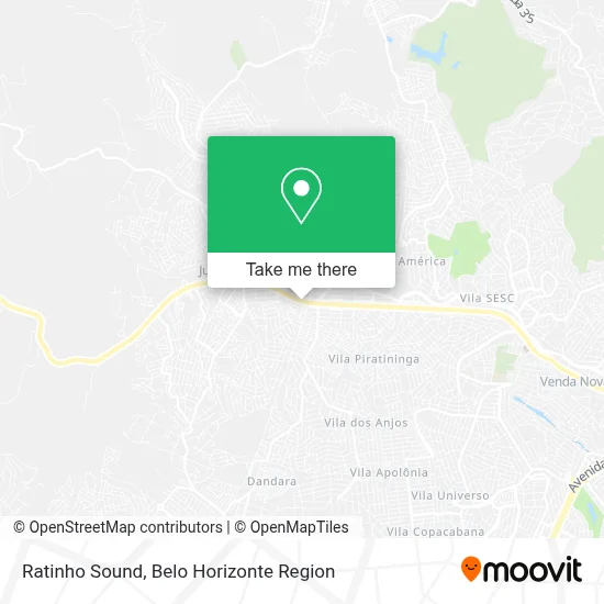 Ratinho Sound map