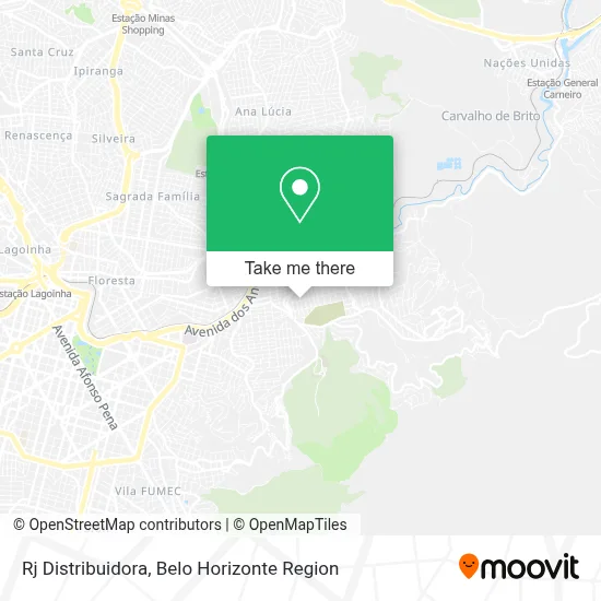 Rj Distribuidora map