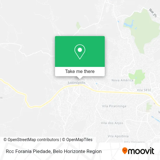 Rcc Forania Piedade map