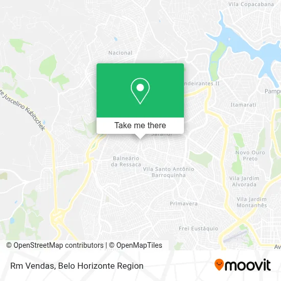 Rm Vendas map
