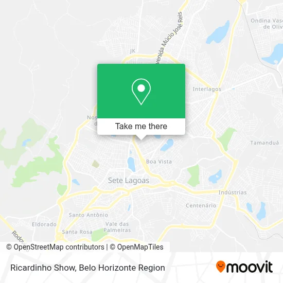 Ricardinho Show map