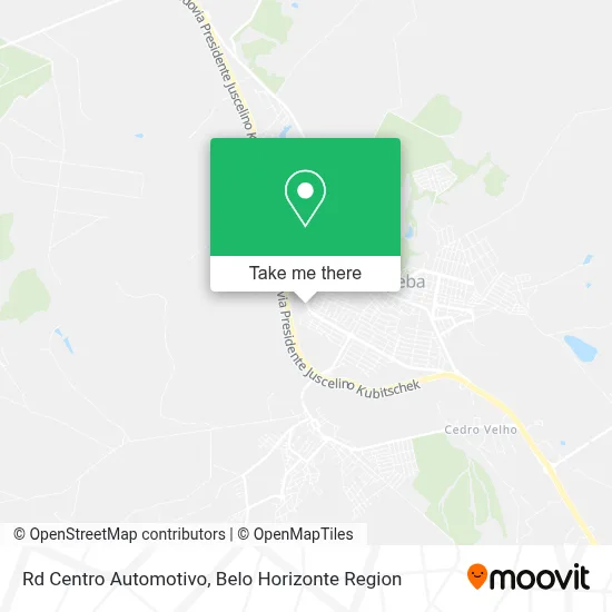Rd Centro Automotivo map
