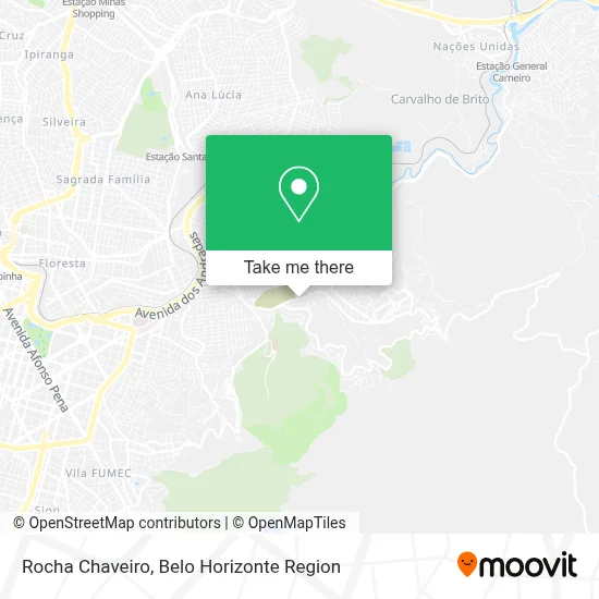 Rocha Chaveiro map