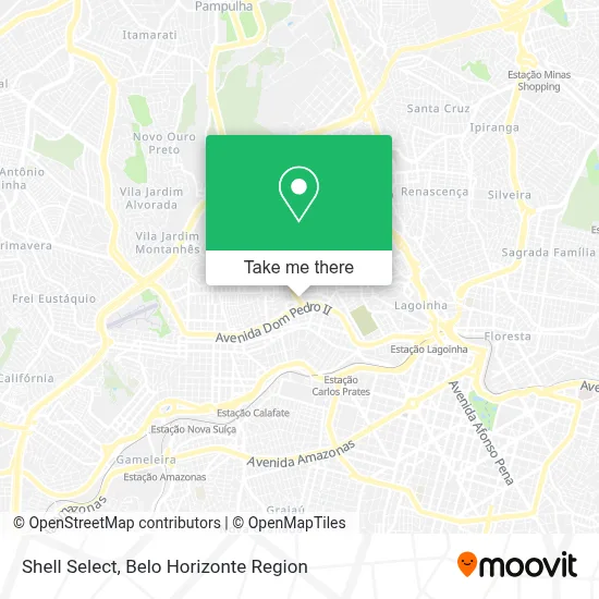 Shell Select map