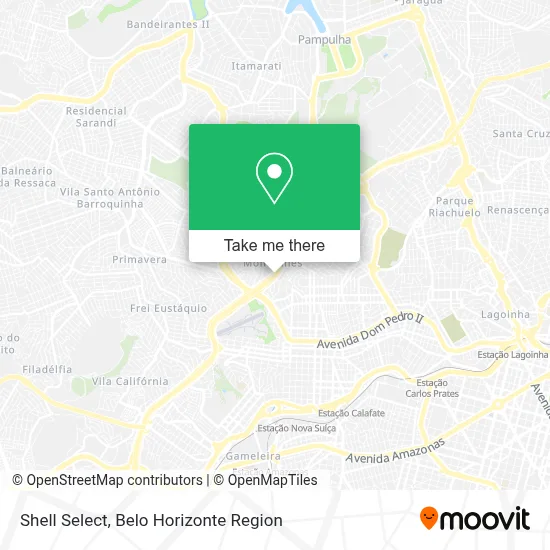 Shell Select map