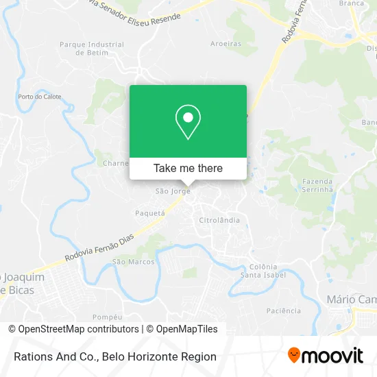 Rations And Co. map