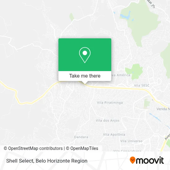 Shell Select map