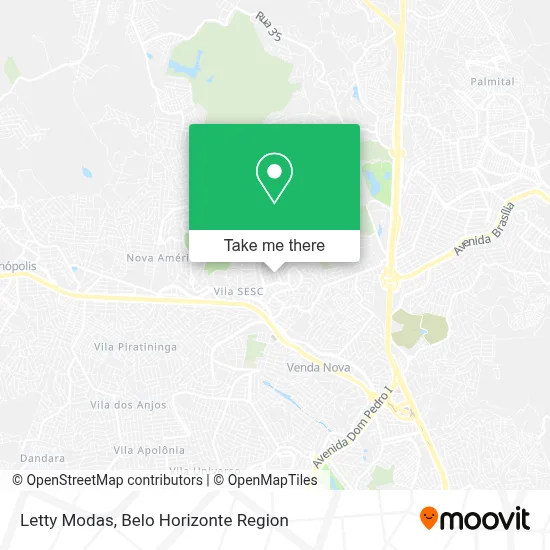 Letty Modas map