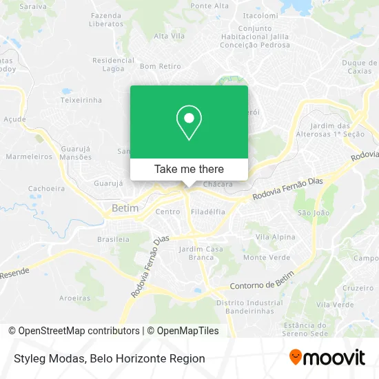 Styleg Modas map