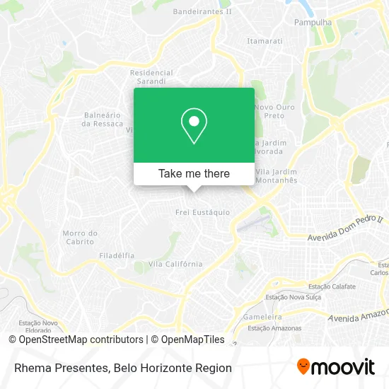 Rhema Presentes map