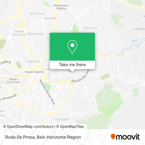 Roda De Prosa map