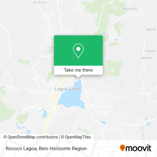 Rococo Lagoa map