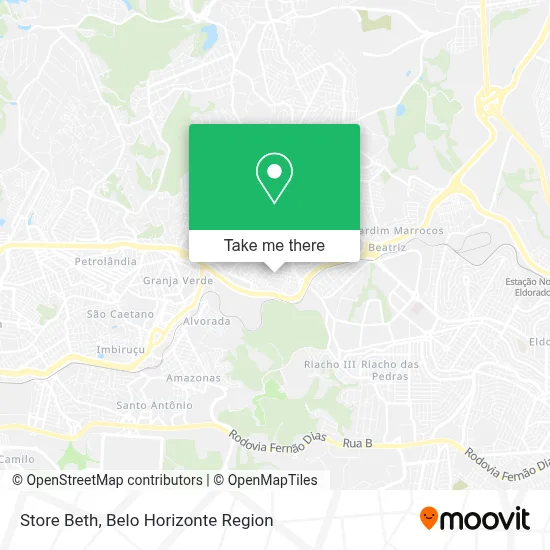 Store Beth map