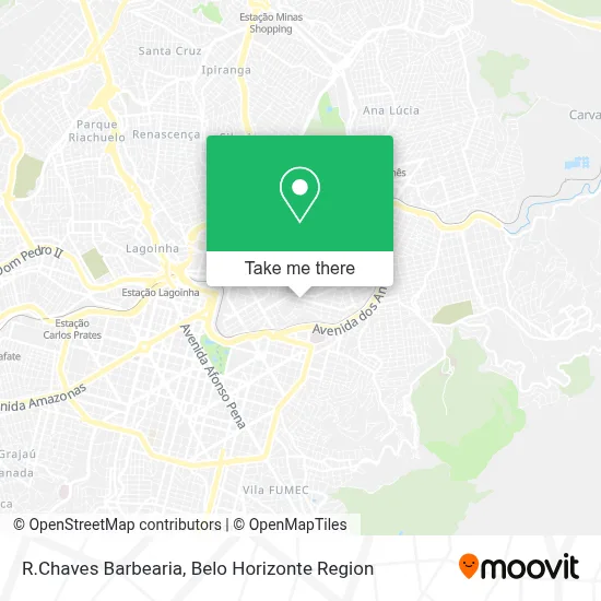 R.Chaves Barbearia map