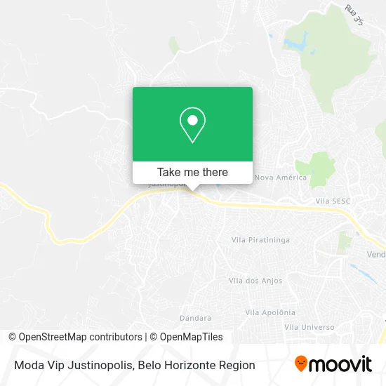 Moda Vip Justinopolis map