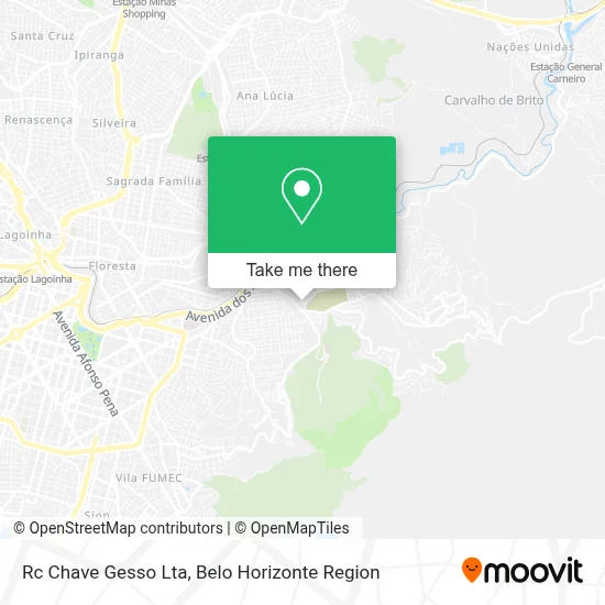 Rc Chave Gesso Lta map