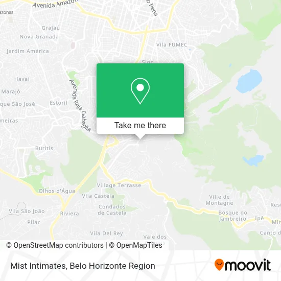Mist Intimates map