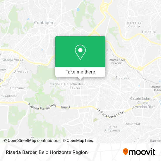 Risada Barber map