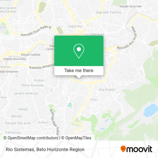 Rio Sistemas map