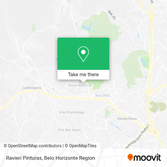 Ravieri Pinturas map