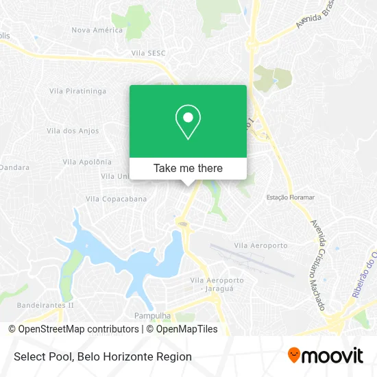 Select Pool map
