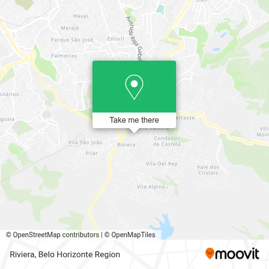 Riviera map
