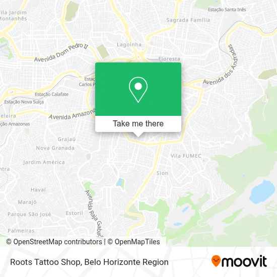 Roots Tattoo Shop map