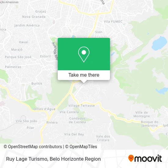 Ruy Lage Turismo map