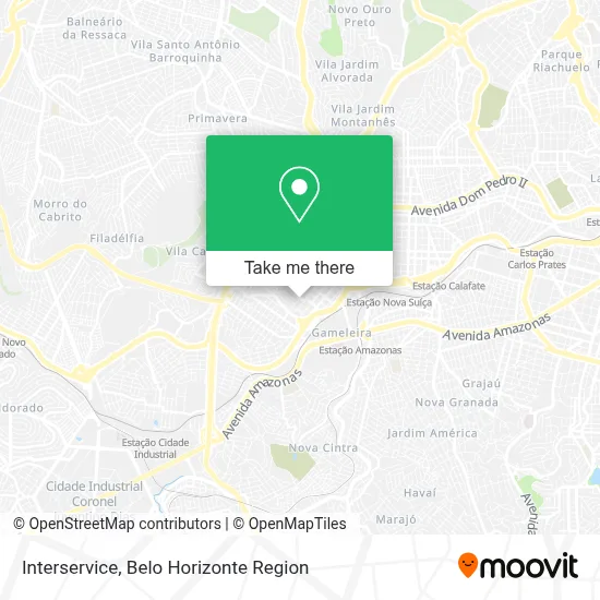 Interservice map