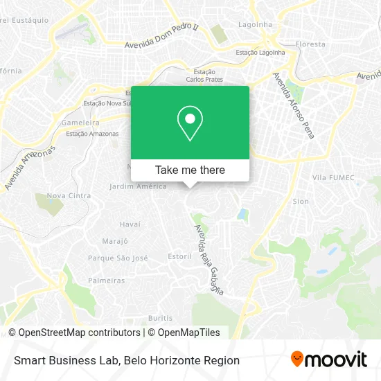 Smart Business Lab map