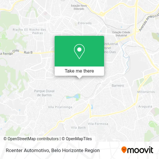 Rcenter Automotivo map