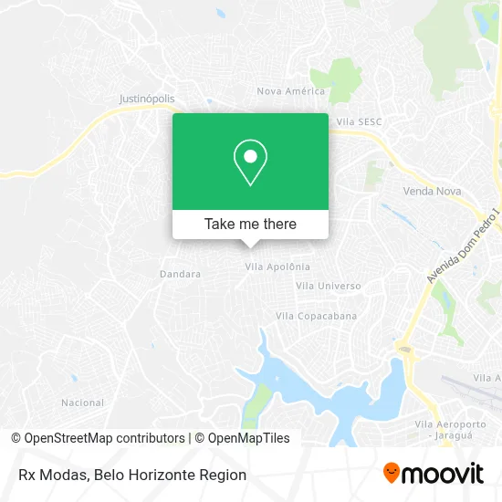 Rx Modas map