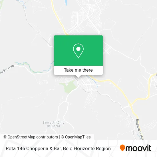 Rota 146 Chopperia & Bar map