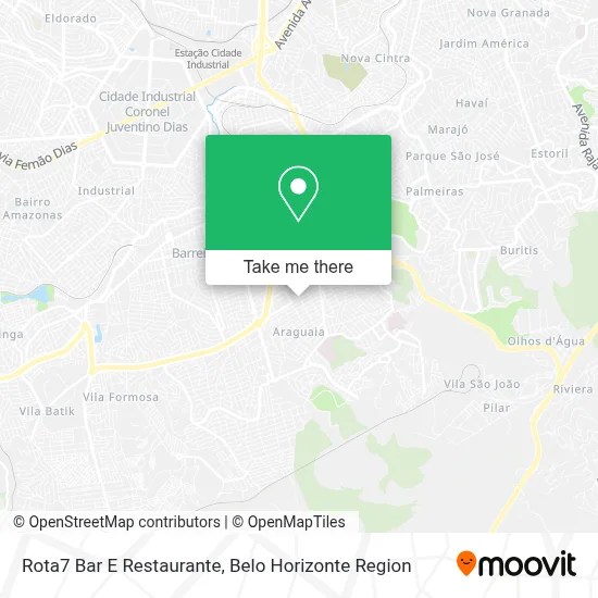 Rota7 Bar E Restaurante map
