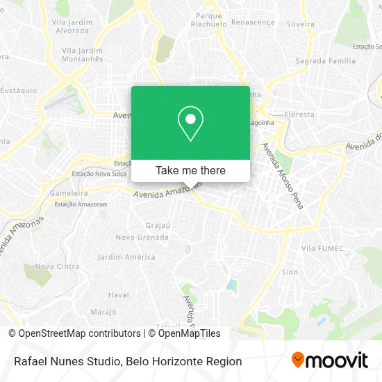 Rafael Nunes Studio map