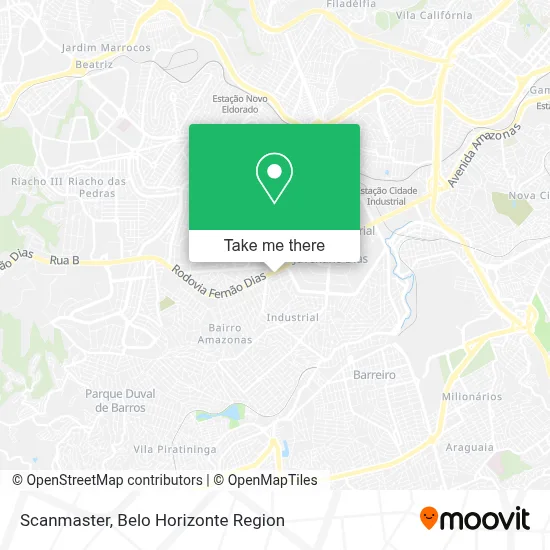 Scanmaster map