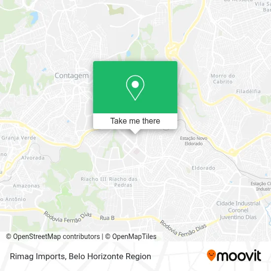 Rimag Imports map